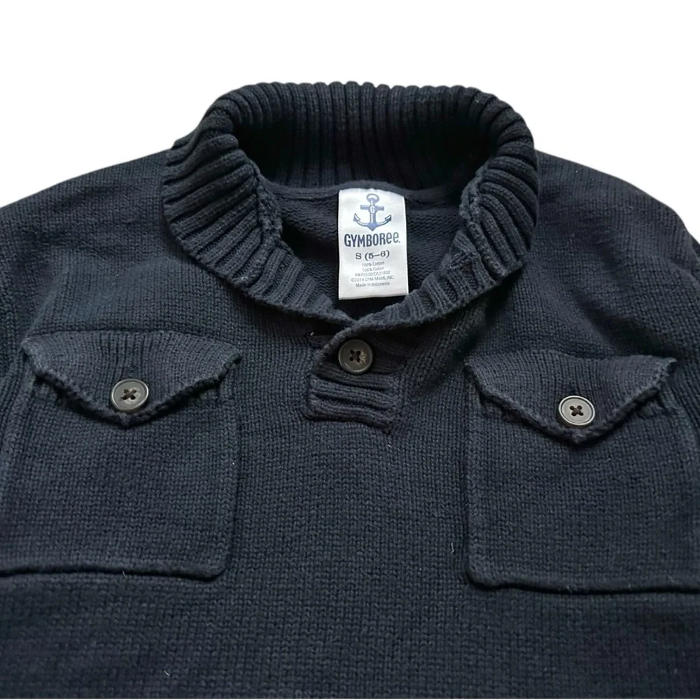 Gymboree | Shawl Neck Fisherman’s Sweater (5-6 yrs)